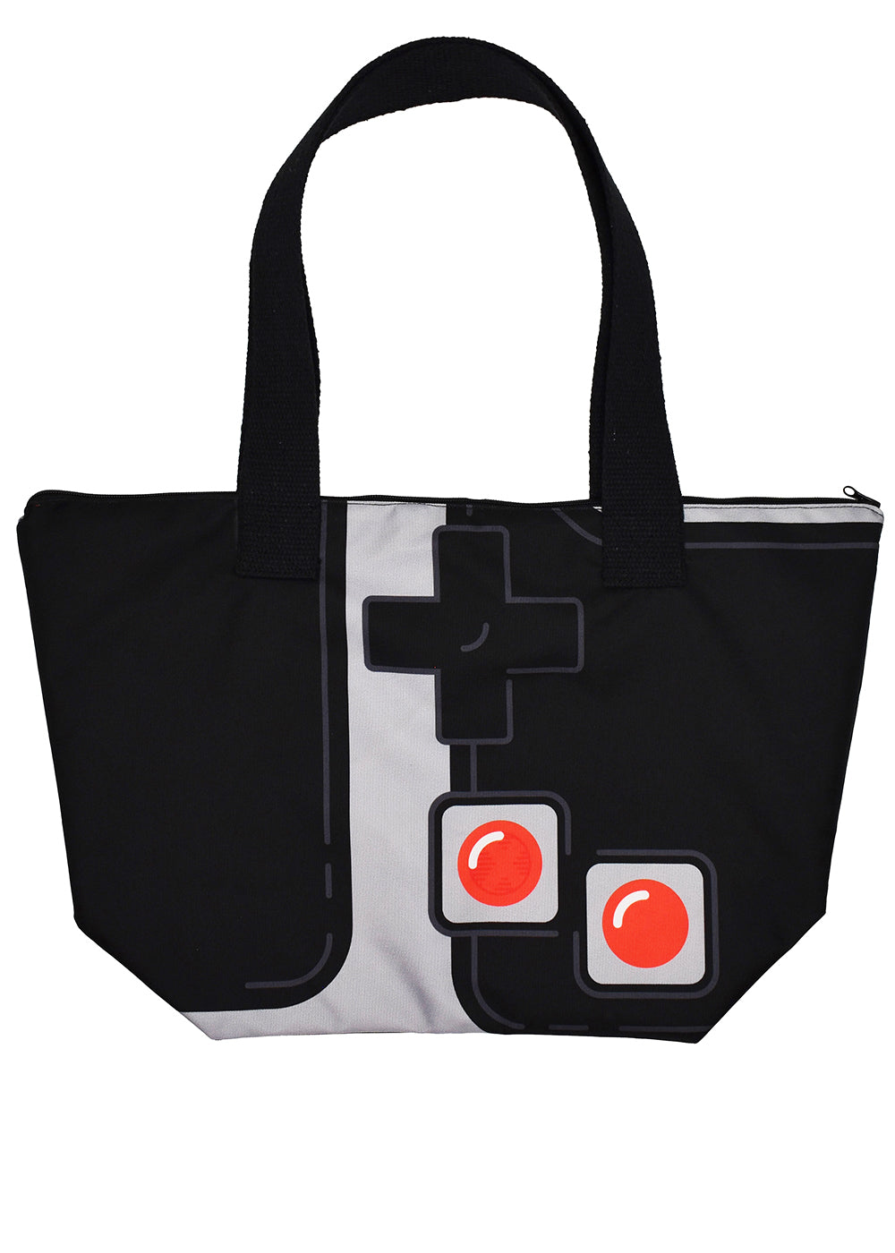 '8-Bit' Jumbo Zippered Tote