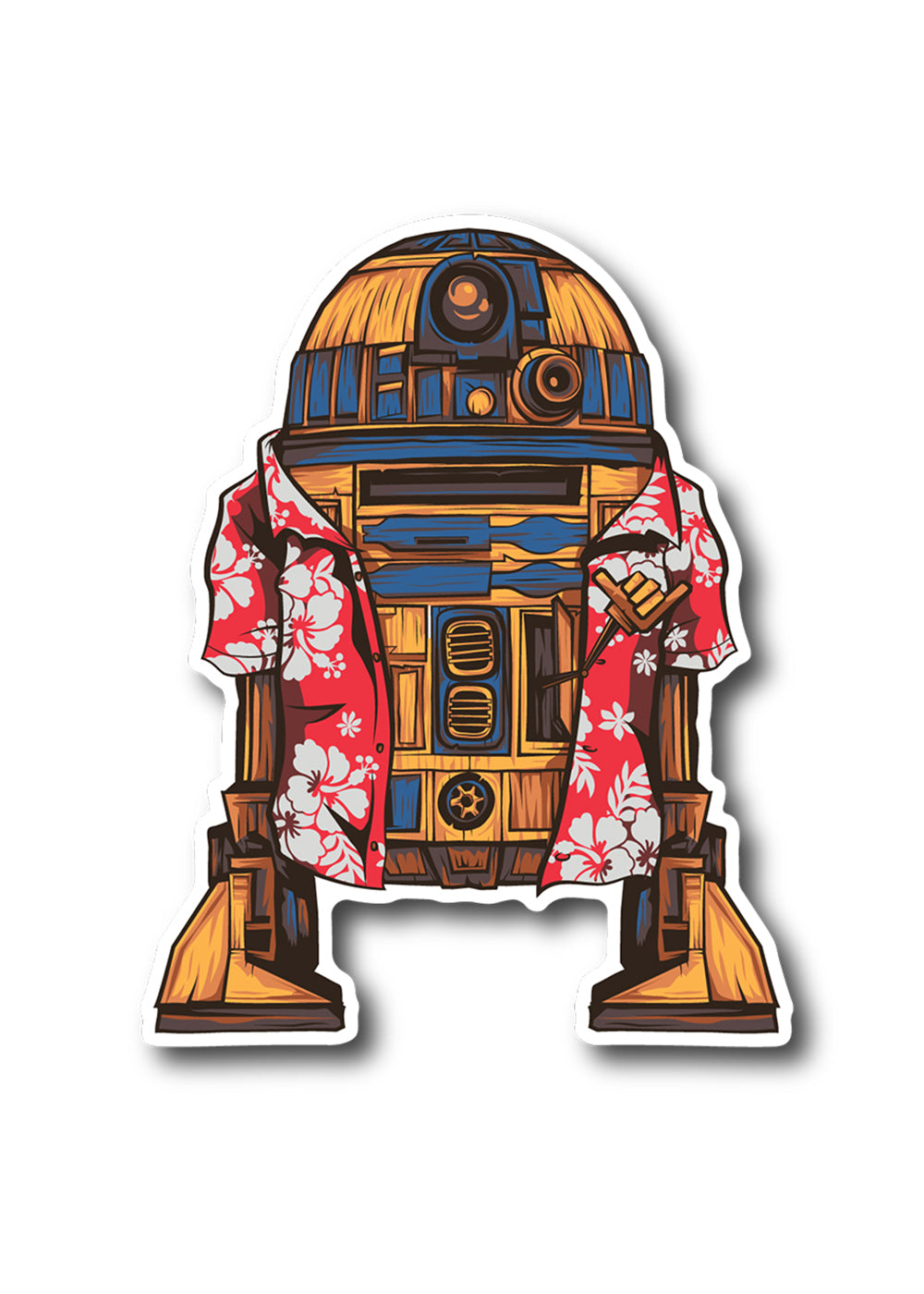 'Local Droid' Sticker