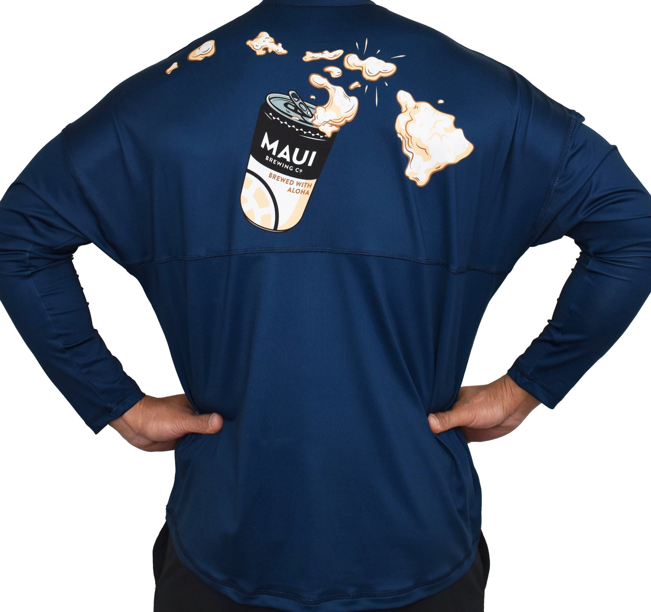 'Maui Brewing' Water Jersey/Rash Guard