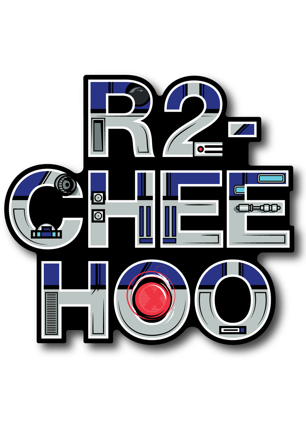 'R2-CheeHoo' Sticker