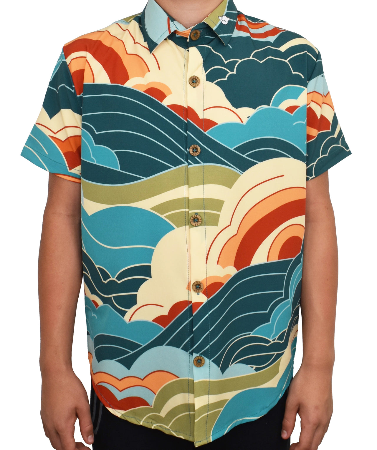 KIDS 'SunKiss' ULTRA Aloha (Hawaiian) Shirt