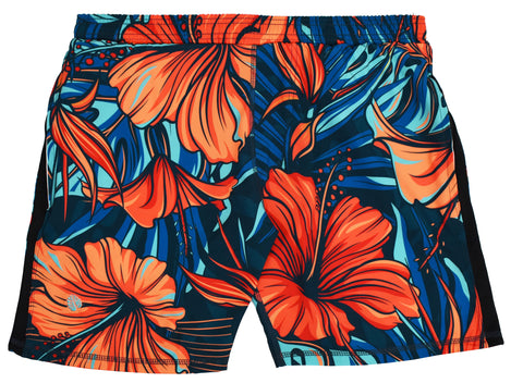 Men's 'Tropical Vibes' - Tangerine Dream Hybrid Shorts
