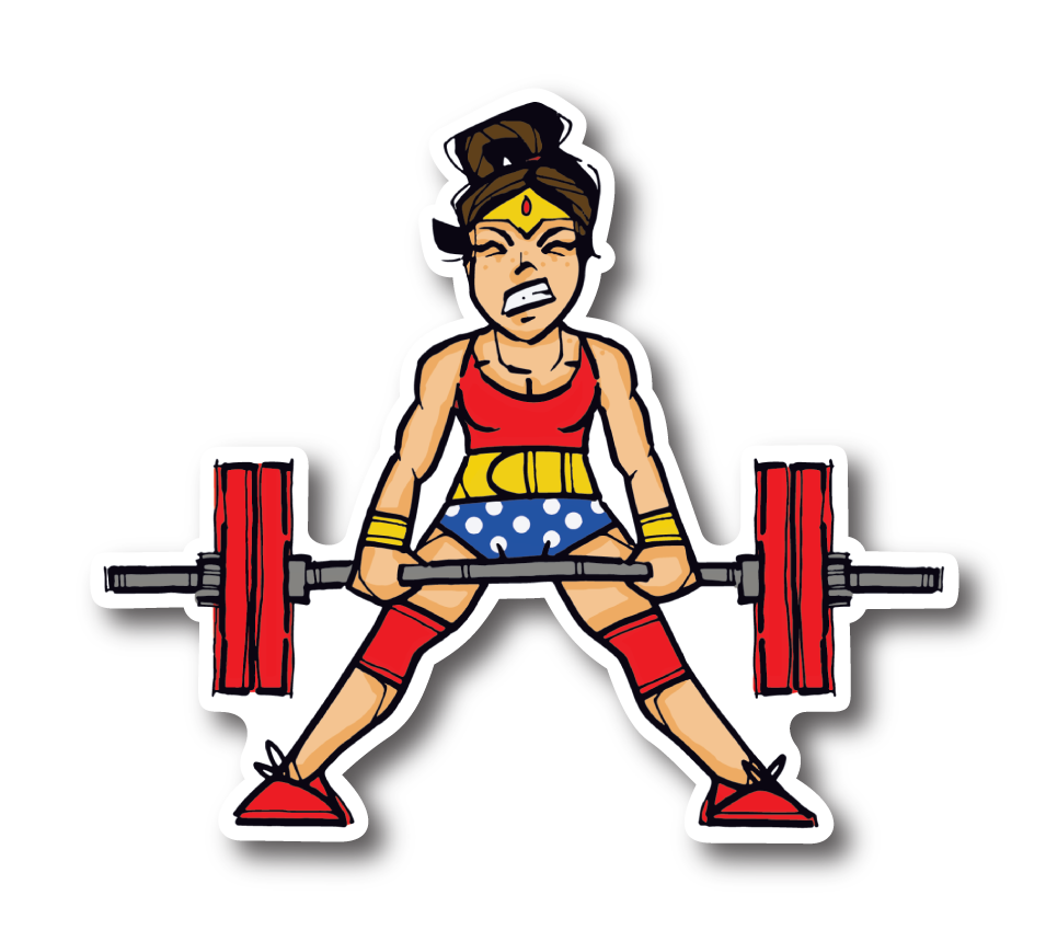 'Wonderful Sumo' Sticker