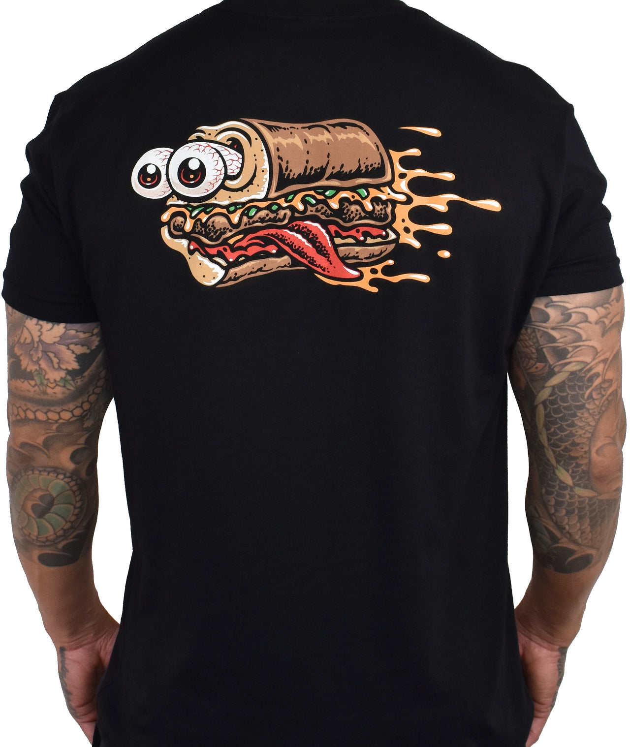 Men's 'La Villa Artist Series - 'Jimbo Phillips' Black Tee