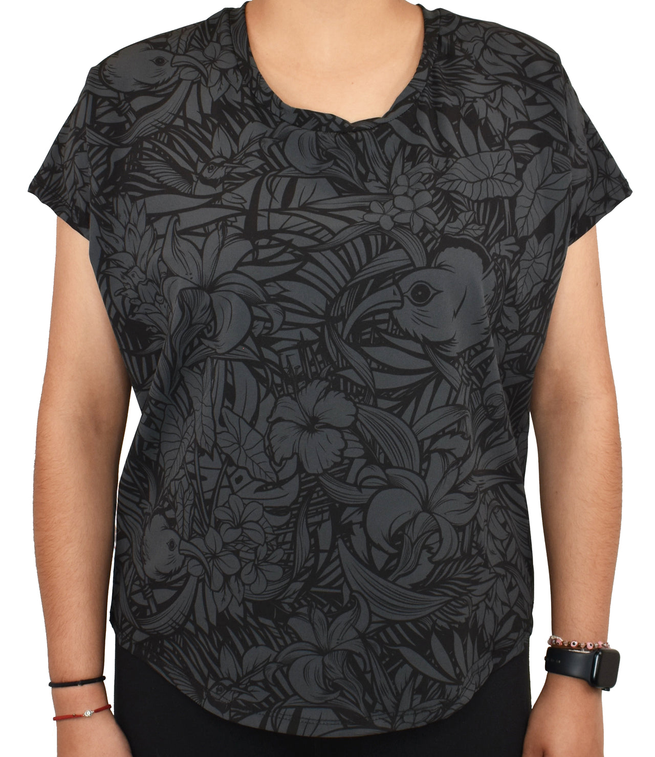 Women's 'Charcoal Ohana' ULTRA Aloha Dolman