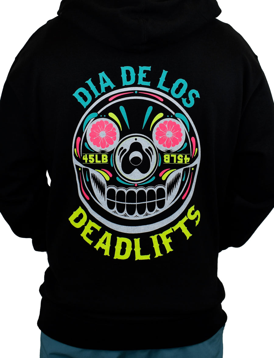 'Dia de los Deadlifts' Hoodie - Neon Edition