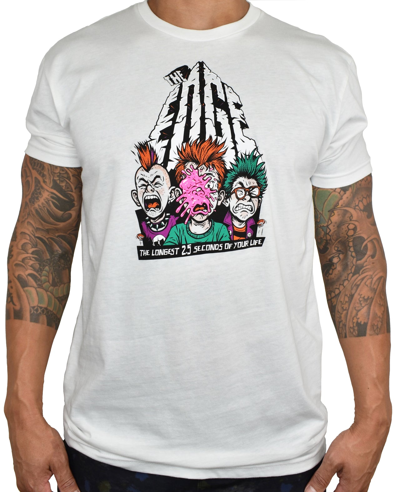 Men's 'Edge of '83' White Tee