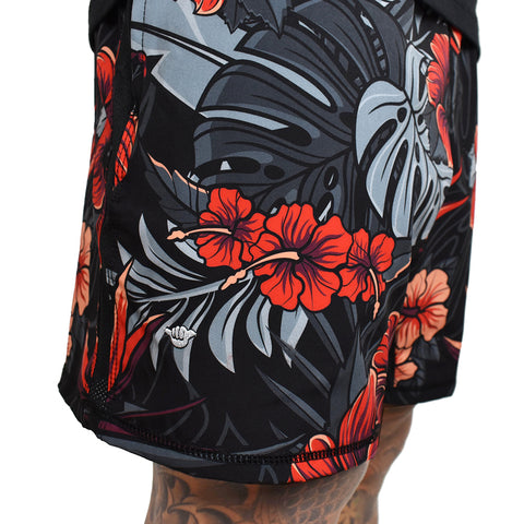 Men's 'Firebiscus' Blended Hybrid Shorts