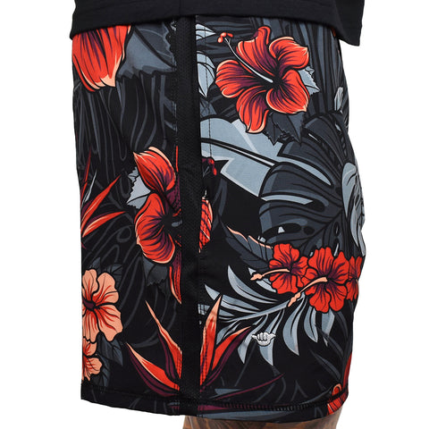 Men's 'Firebiscus' Blended Hybrid Shorts
