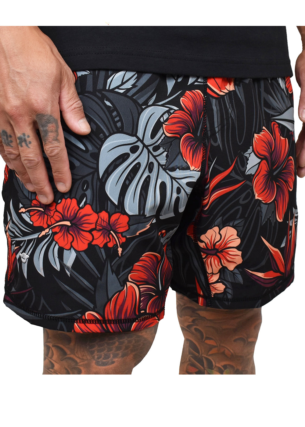 Men's 'Firebiscus' ULTRA Hybrid Shorts