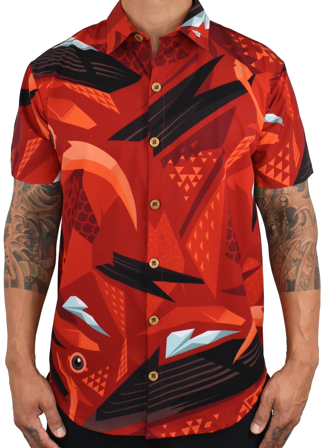 'Geo I'iwi' ULTRA Aloha (Hawaiian) Shirt