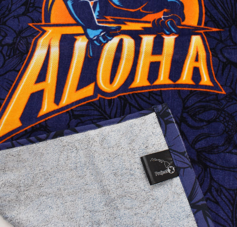 'Golden State Aloha' Beach Towel