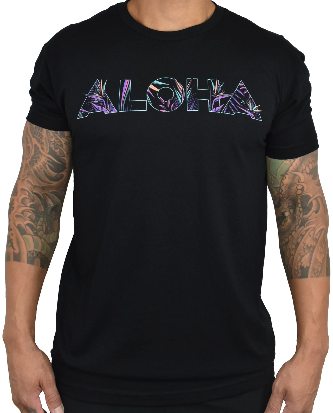 Men's 'Aloha - HA Floral' Tee