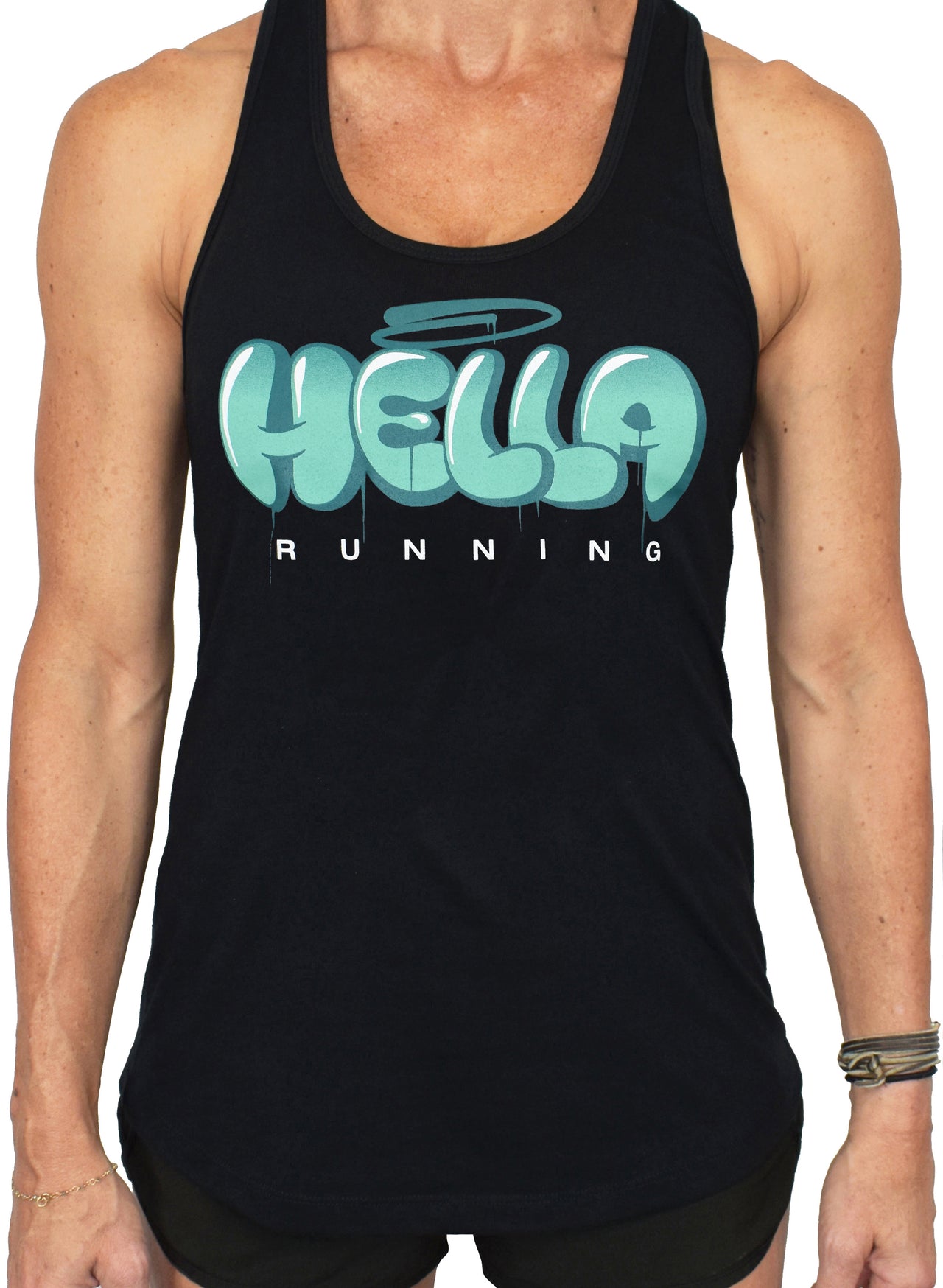 Women's 'Hella Running' Racerback Tank