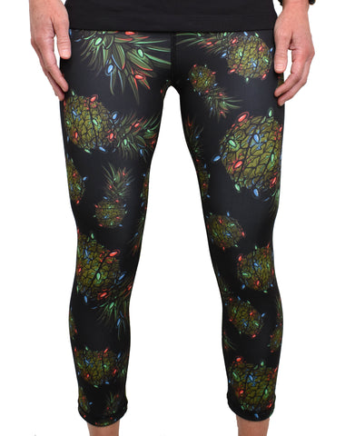Women's 'Holiday Pineapple' Leggings