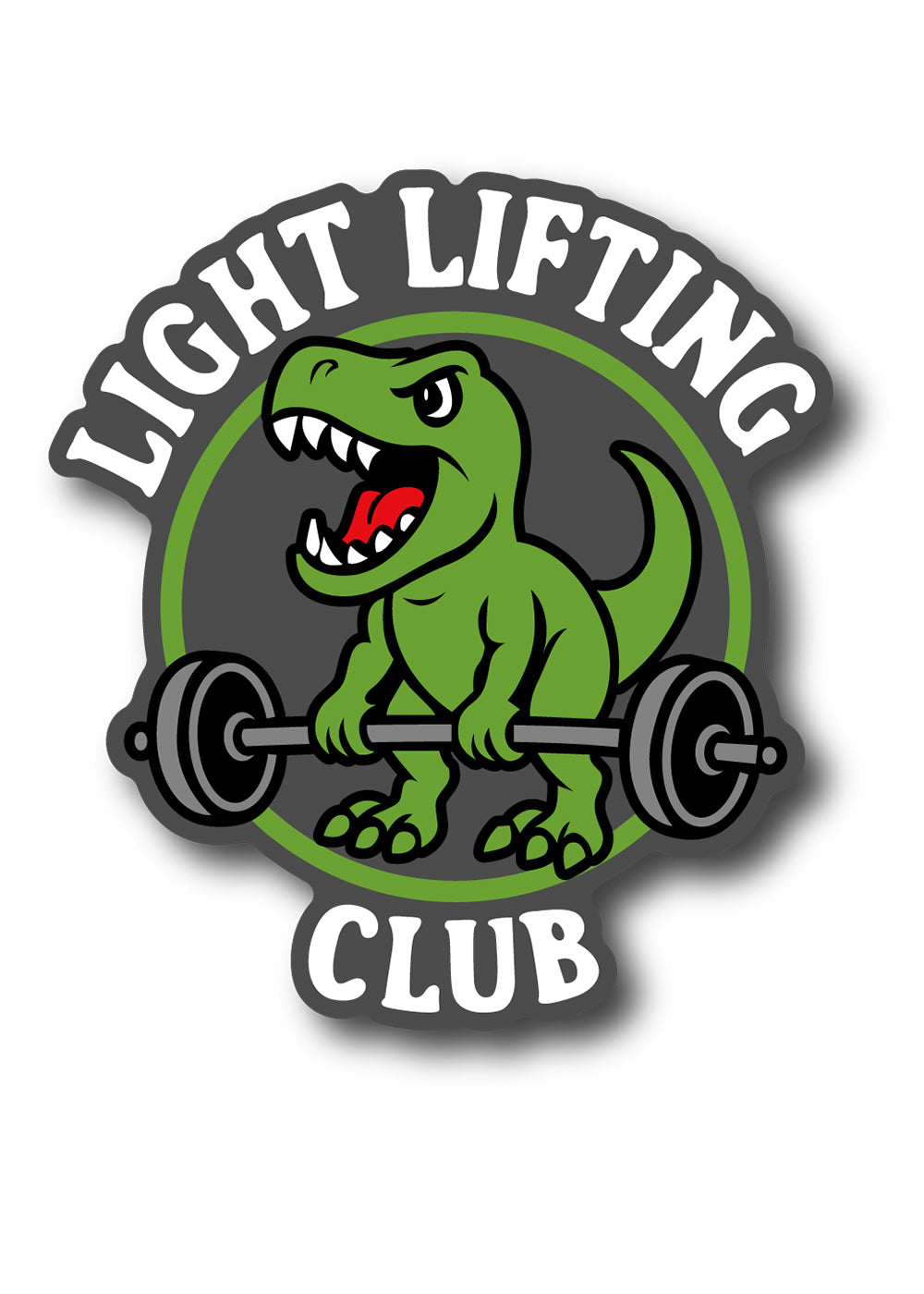 'Light Lifting Club' Sticker