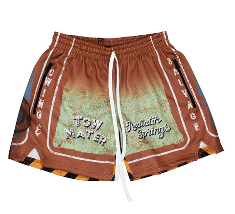 Kid's 'GIT R DONE' Trimless Hoop Shorts