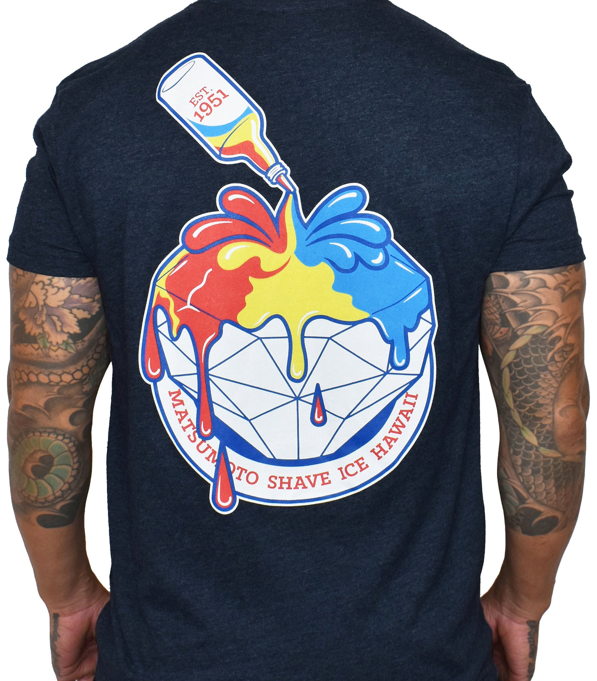 Men's 'Matsumoto Shave Ice 75th' Tee Midnight