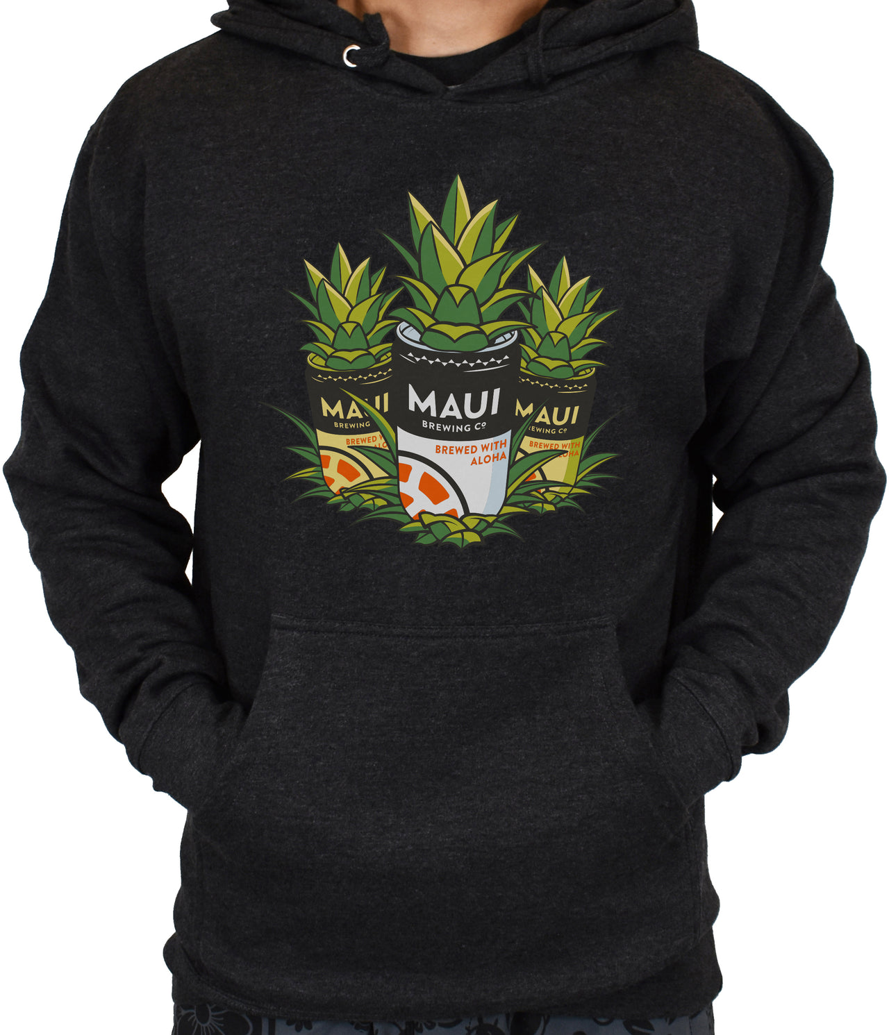 Men's 'Maui Brewing - Pineapple Mana' Hoodie - PRE-ORDER. ITEM SHIPS 05.23
