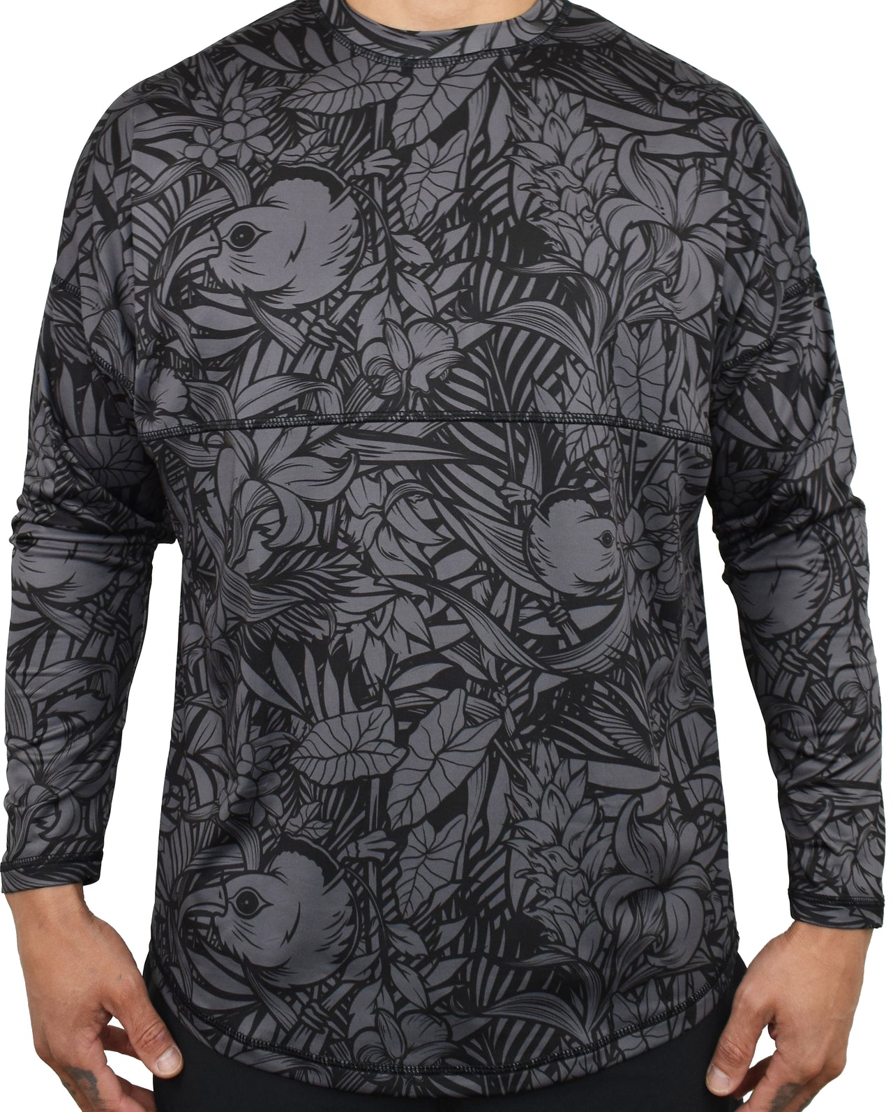 'Charcoal Ohana' Water Jersey/Rash Guard
