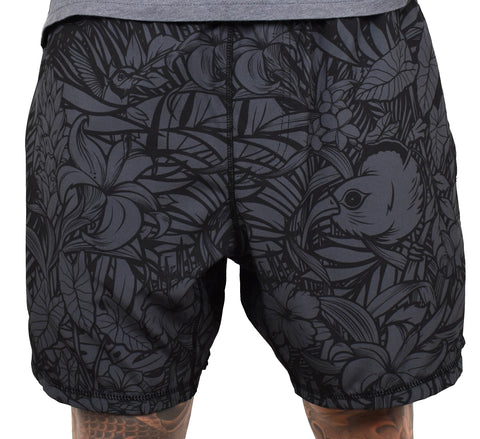 Men's 'Charcoal Ohana' ULTRA Hybrid Shorts