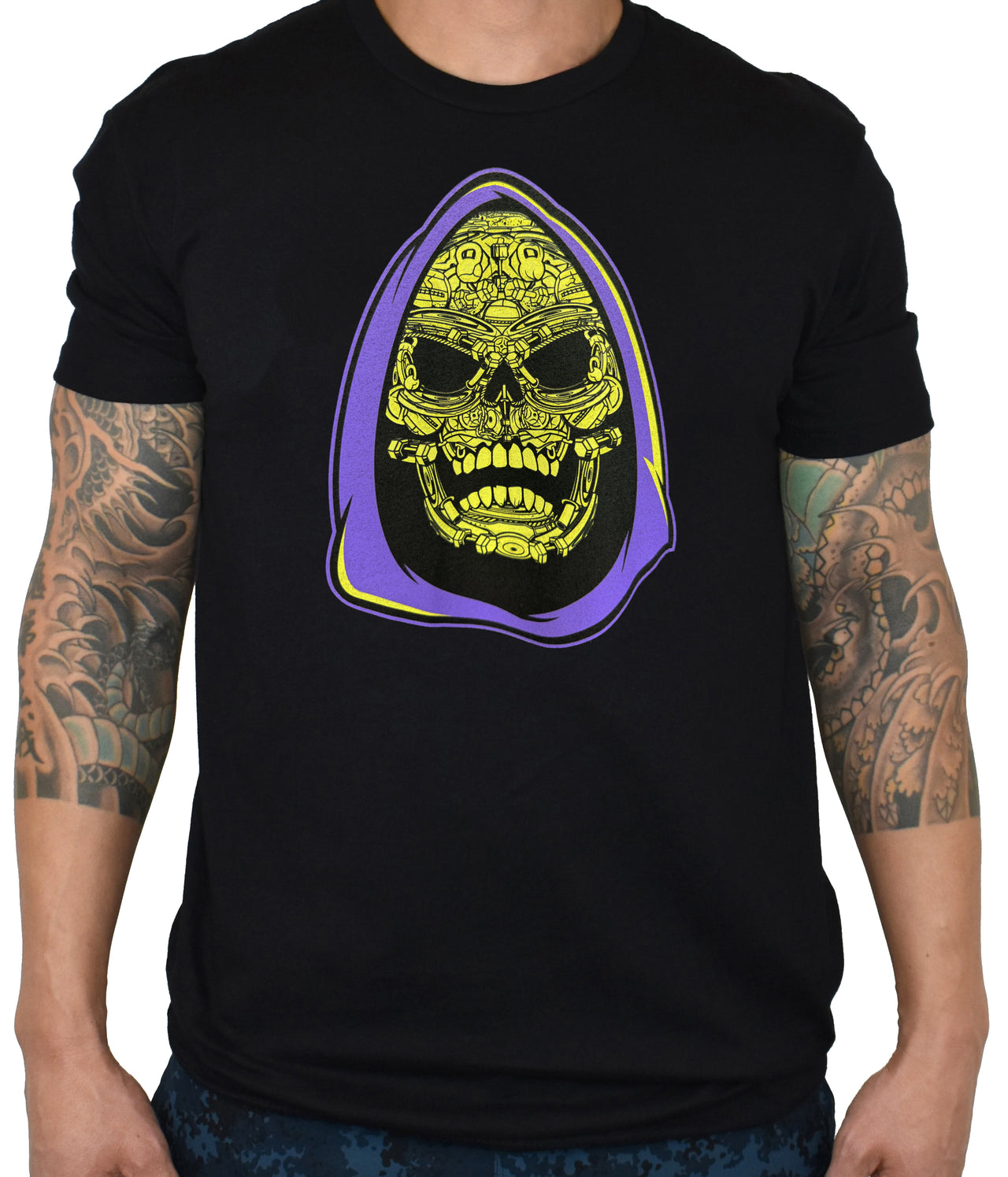 Men's 'Skele-TON' Black Tee