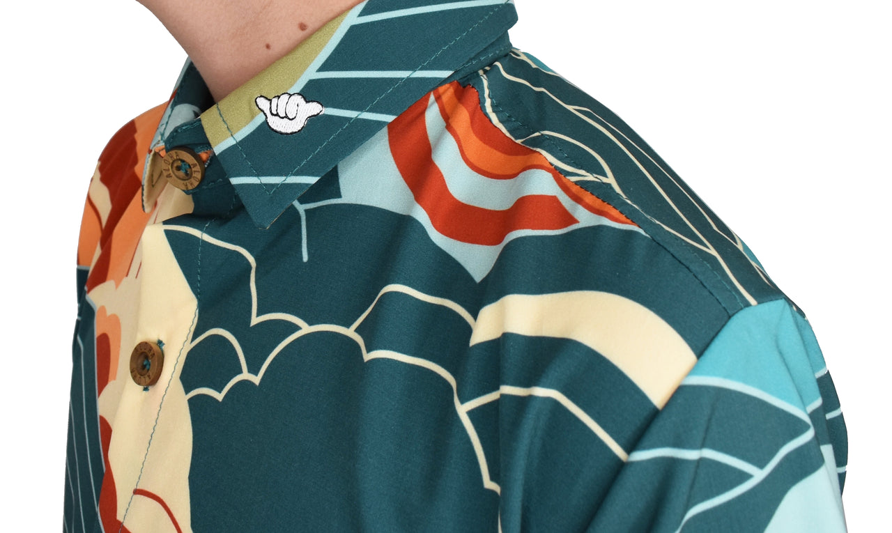 KIDS 'SunKiss' ULTRA Aloha (Hawaiian) Shirt