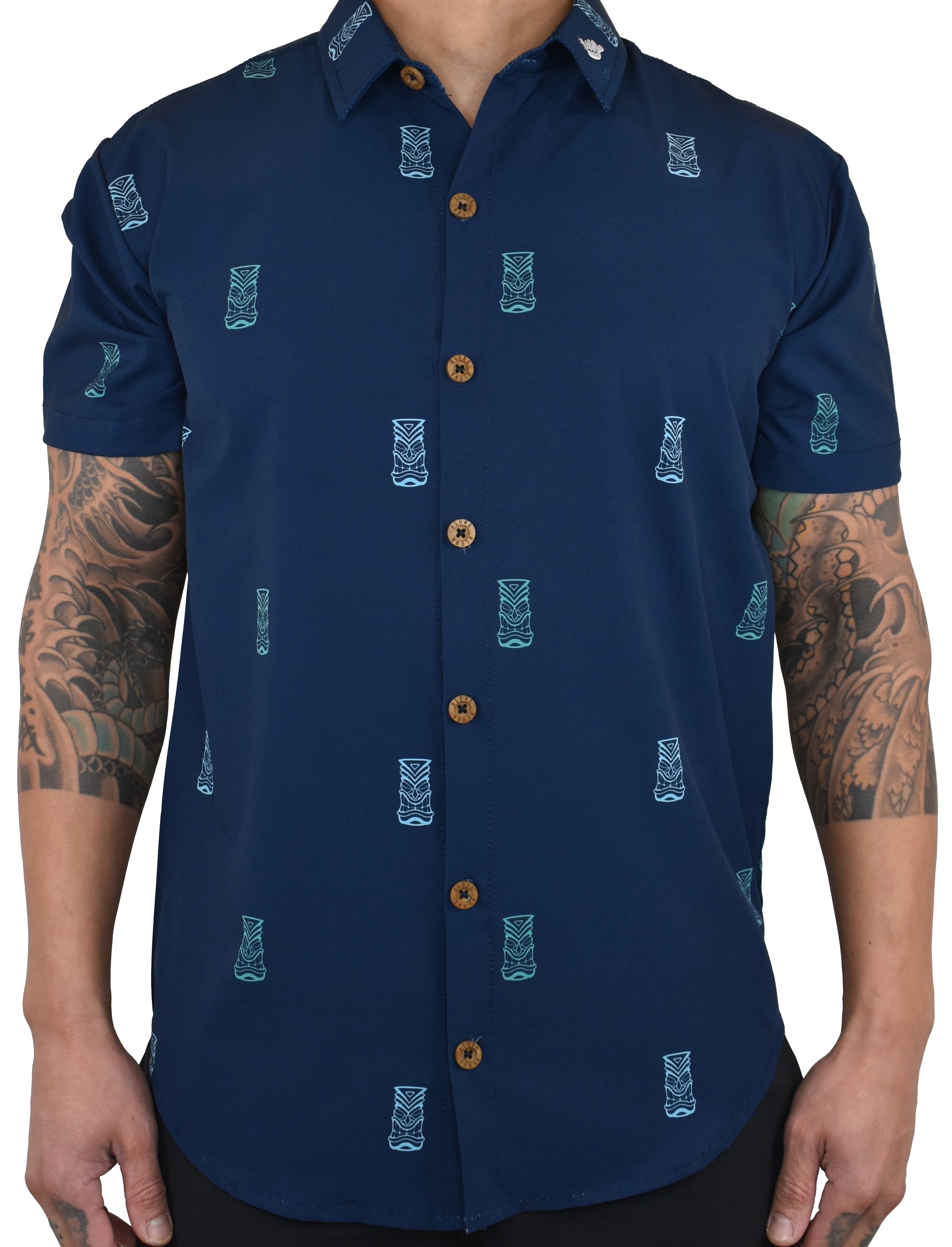 'Tiki Dot' ULTRA Aloha (Hawaiian) Shirt