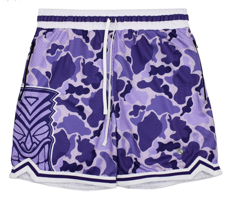 Men's 'Duck Camo Tiki' Hoop Shorts