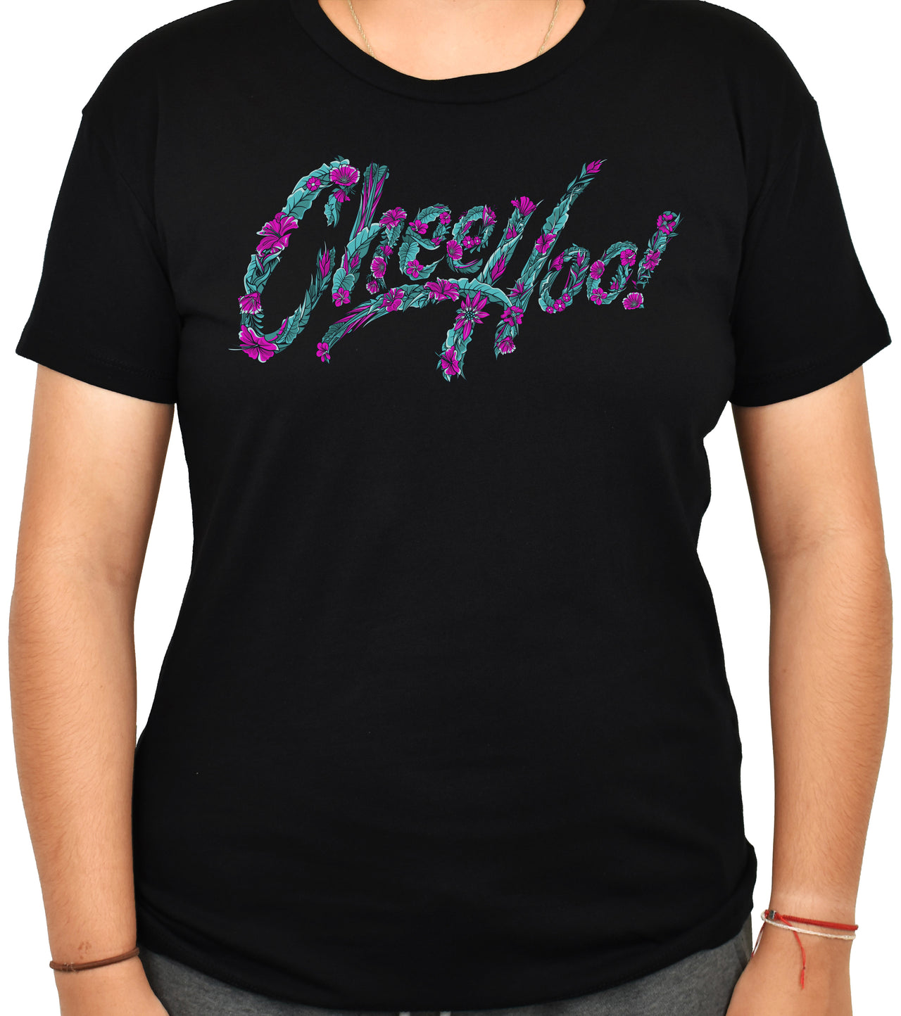 WOMEN'S 'CheeHoo' TEAL Tee - PRE-ORDER. ITEM SHIPS 11.03