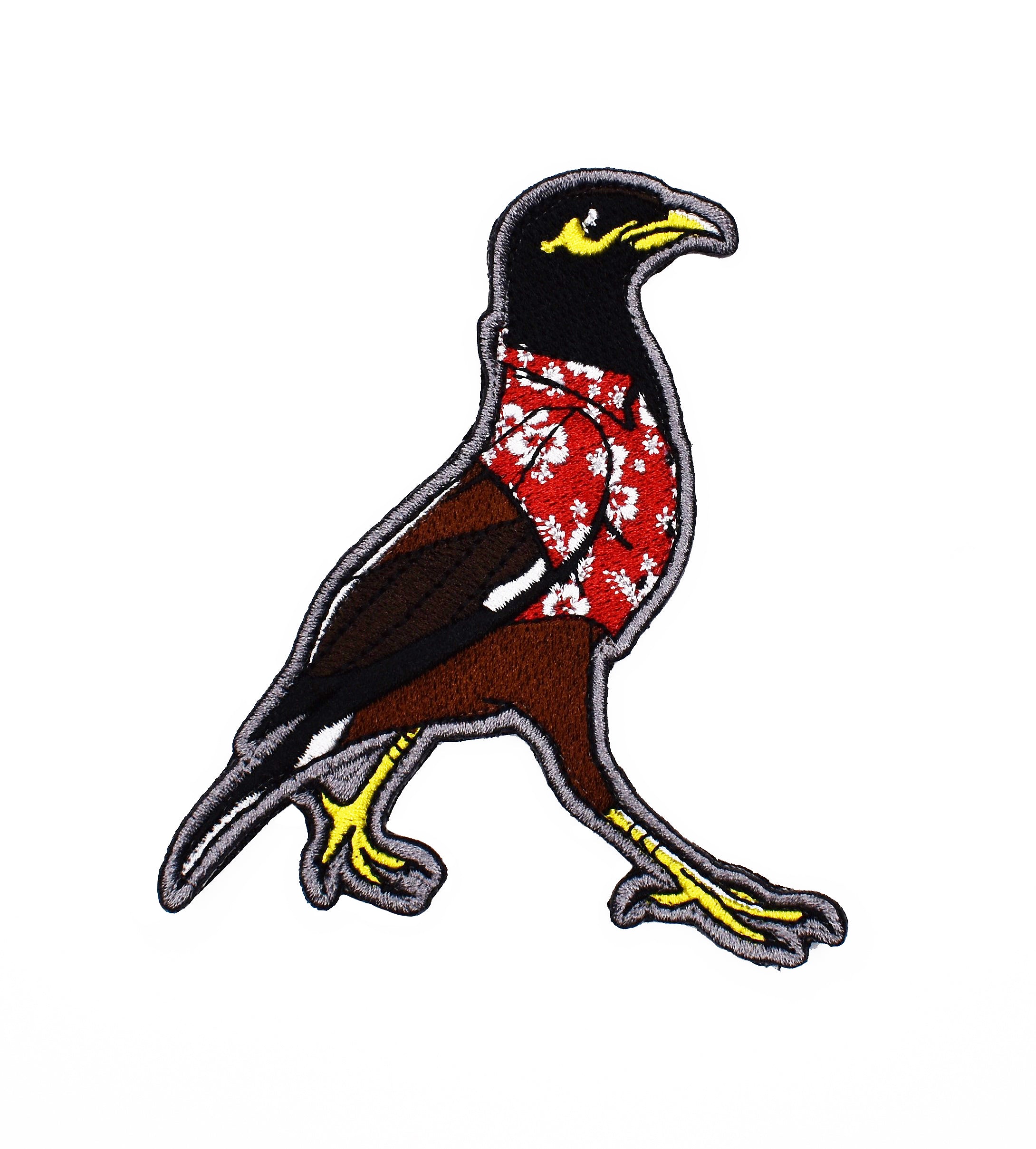 Embroidered 'Aloha Friday - Myna' Patch