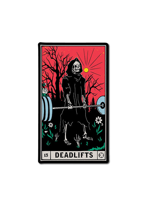 'DEADLIFTS - Tarot Card' - Sticker