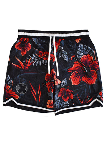 Men's 'Firebiscus' Hoop Shorts