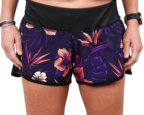 Women's 'HA Floral' Hybrid Shorts