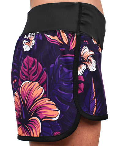 Women's 'HA Floral' Hybrid Shorts