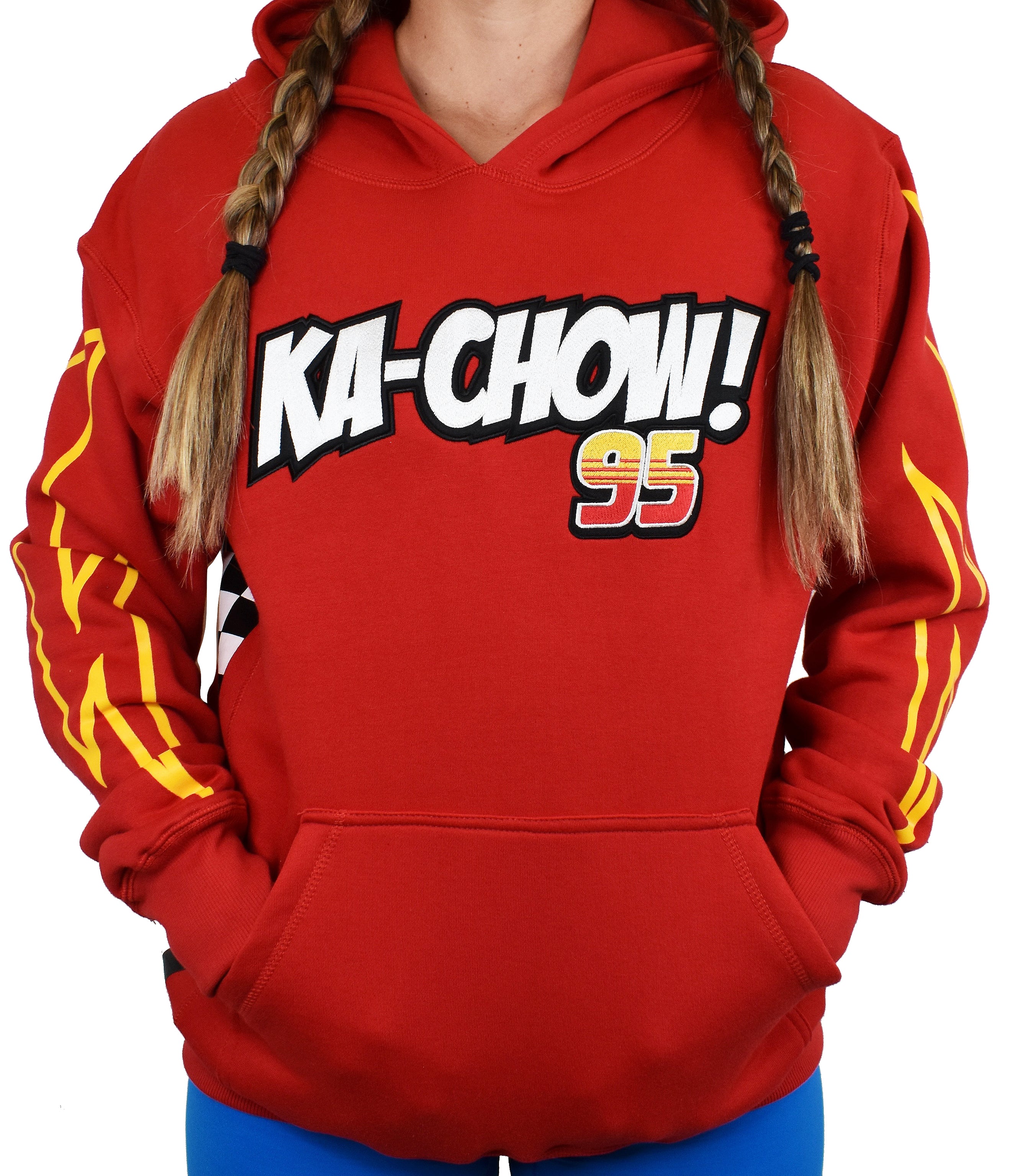 Go Fast' Ka-Chow! Embroidered Hoodie – Project X