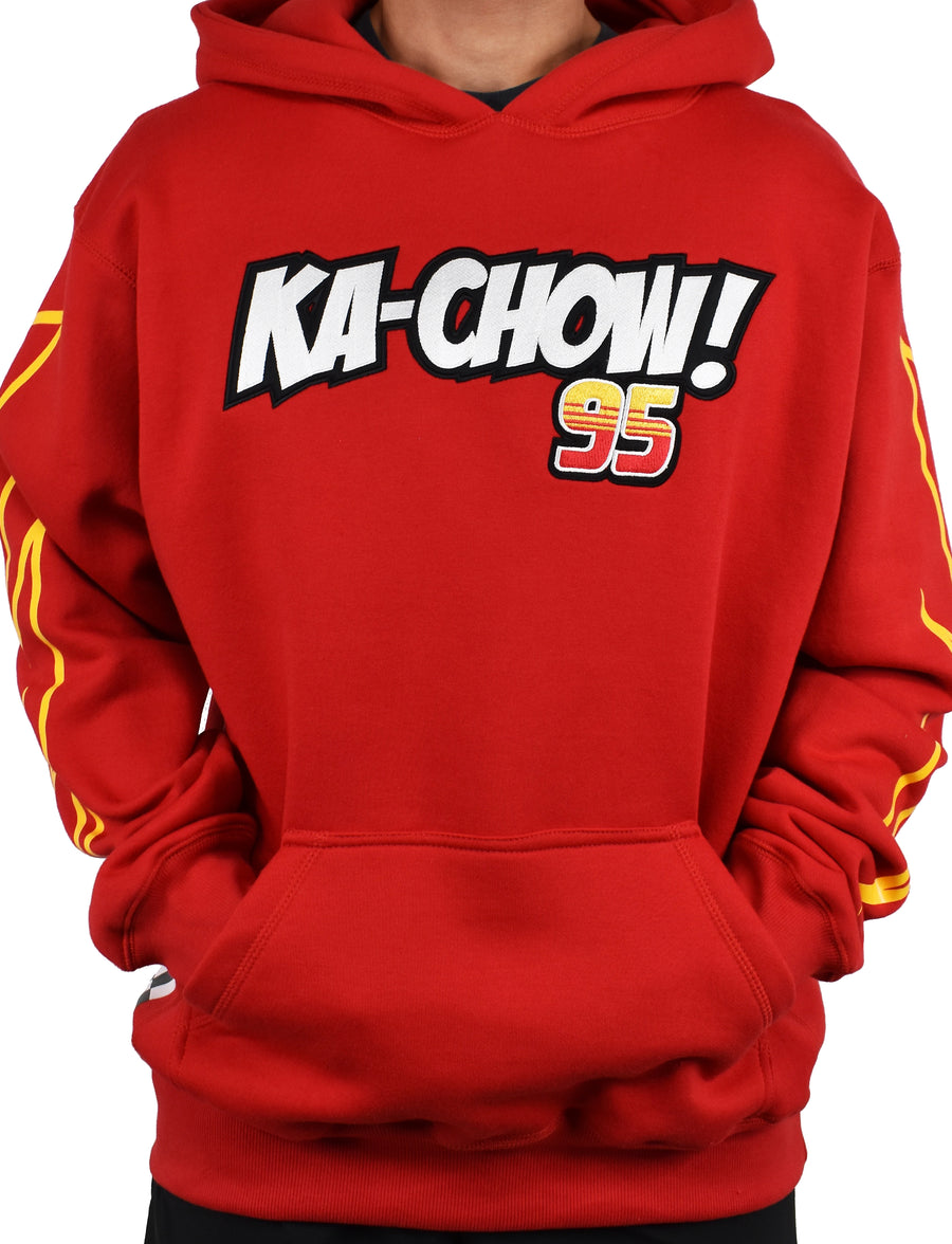 'Go Fast'  Ka-Chow! Embroidered Hoodie