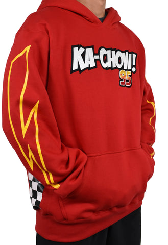 'Go Fast'  Ka-Chow! Embroidered Hoodie