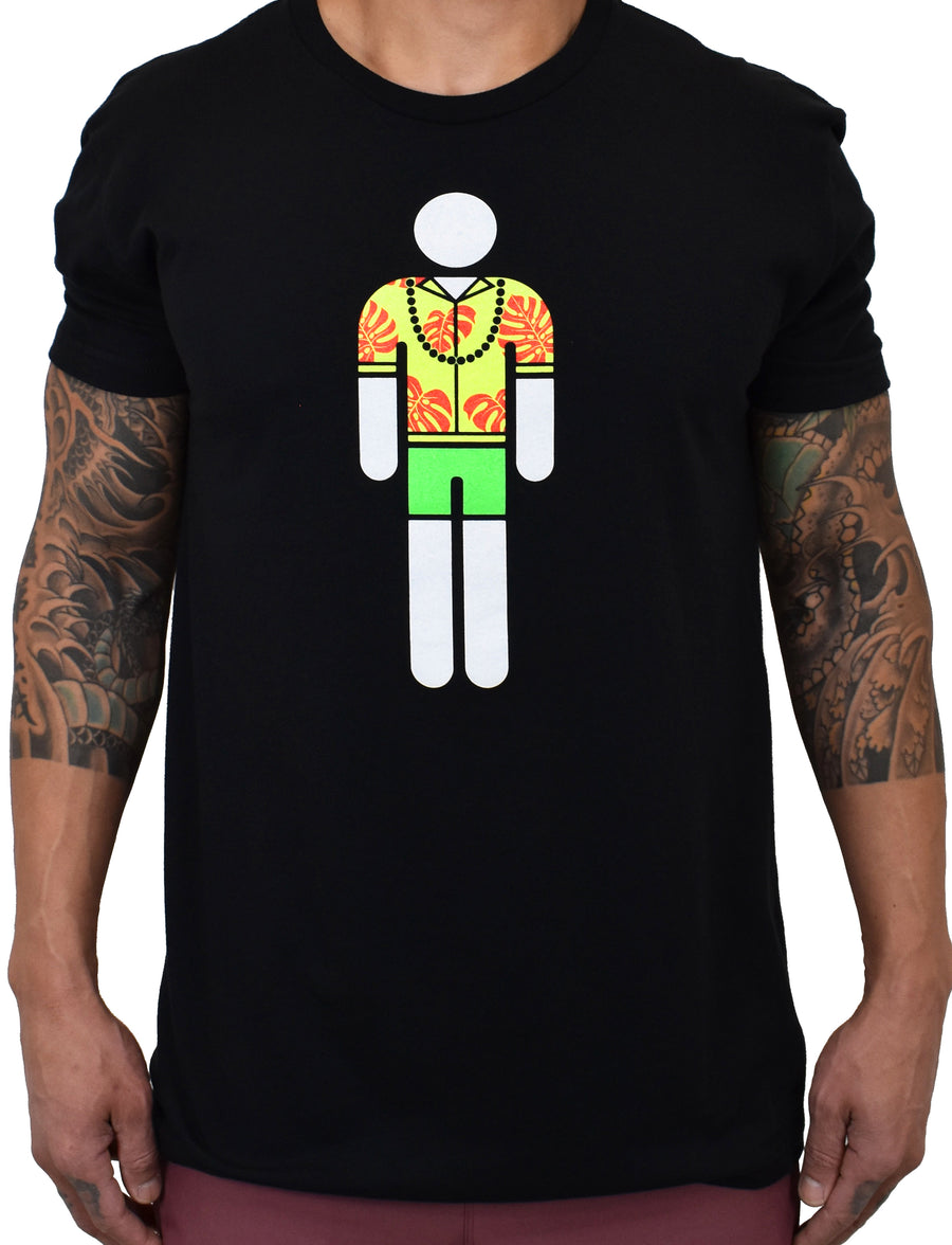 Men's 'Kane' Black Tee