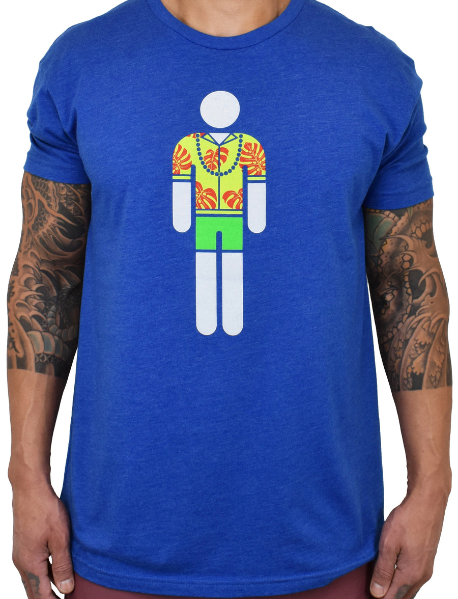 Men's 'Kane' Royal Blue Tee