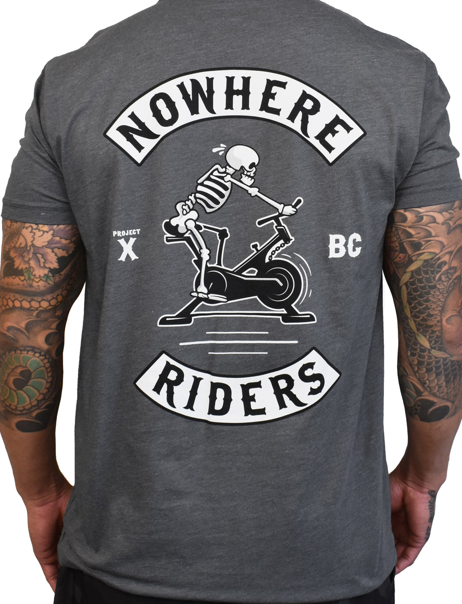 Men's 'Nowhere Riders' Tee - Metal
