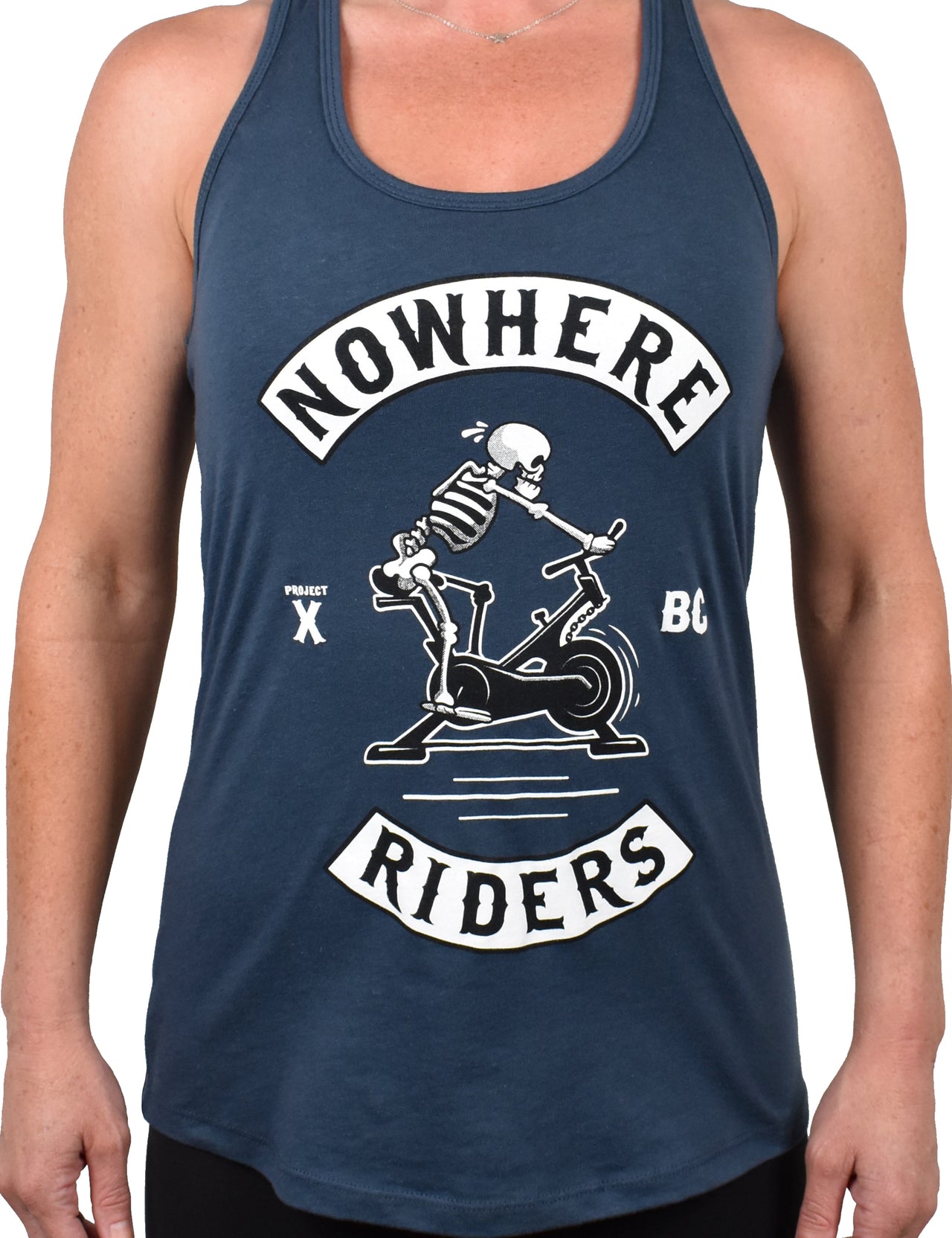 Women's 'Nowhere Riders' Marine Racerback Tank - ANNIVERSARY SALE!