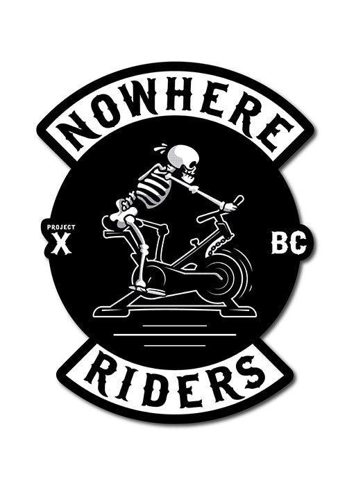 'Nowhere Riders' Sticker