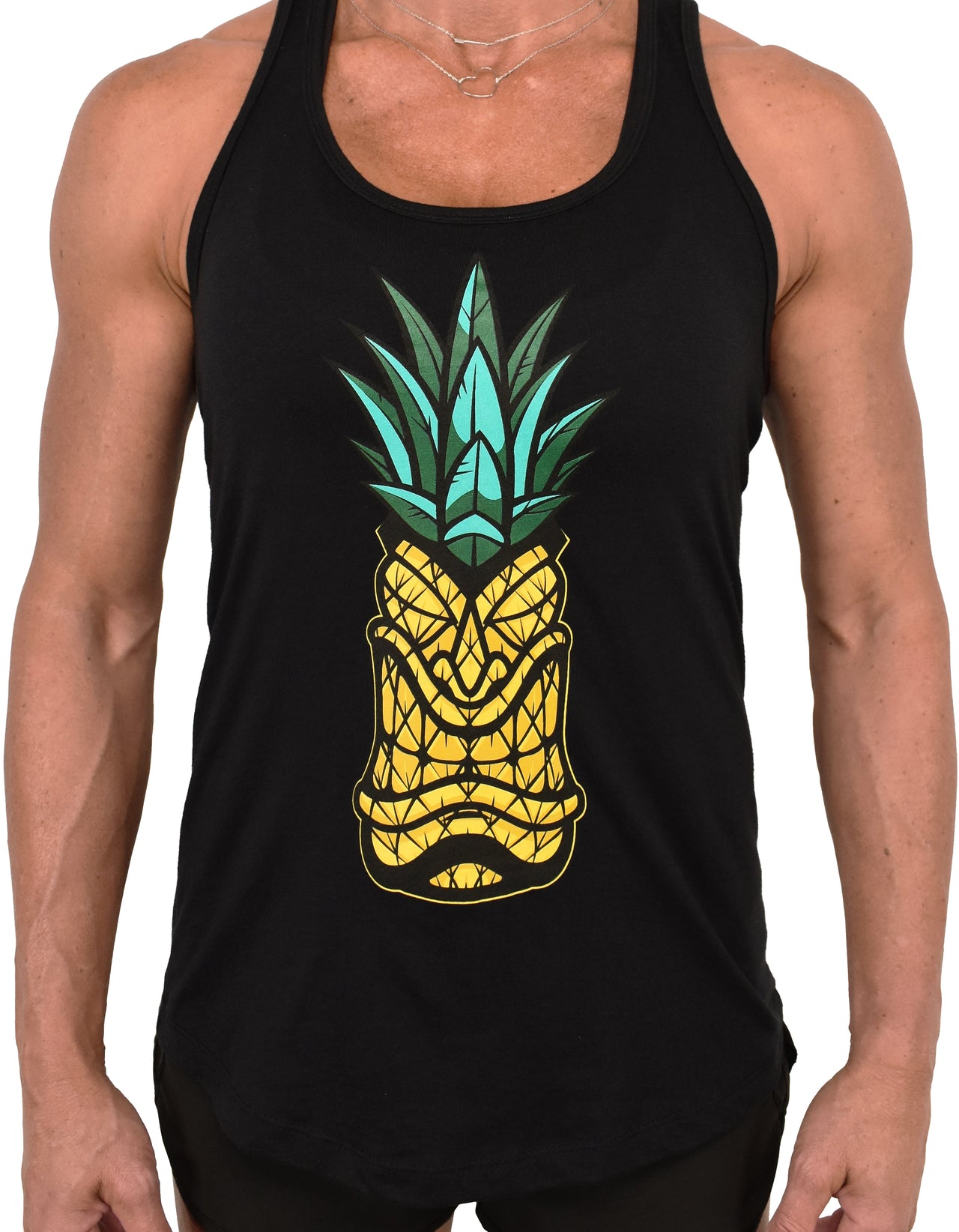 Women's 'Pineapple Tiki' Racerback Tank
